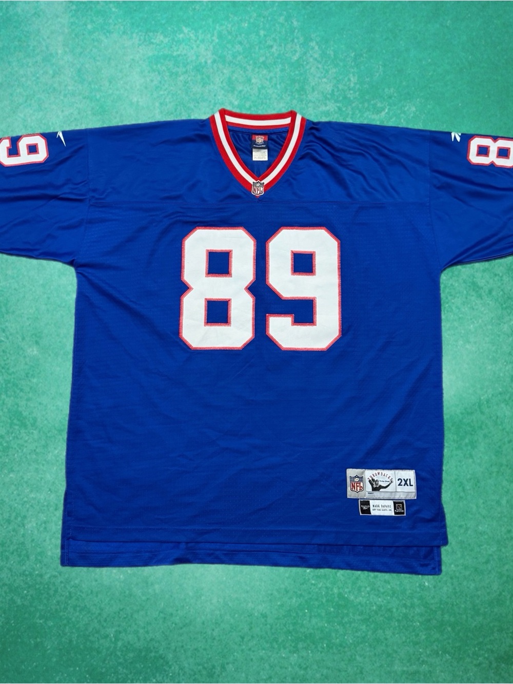Vintage New York Giants Mark Bavaro Reebok Jersey